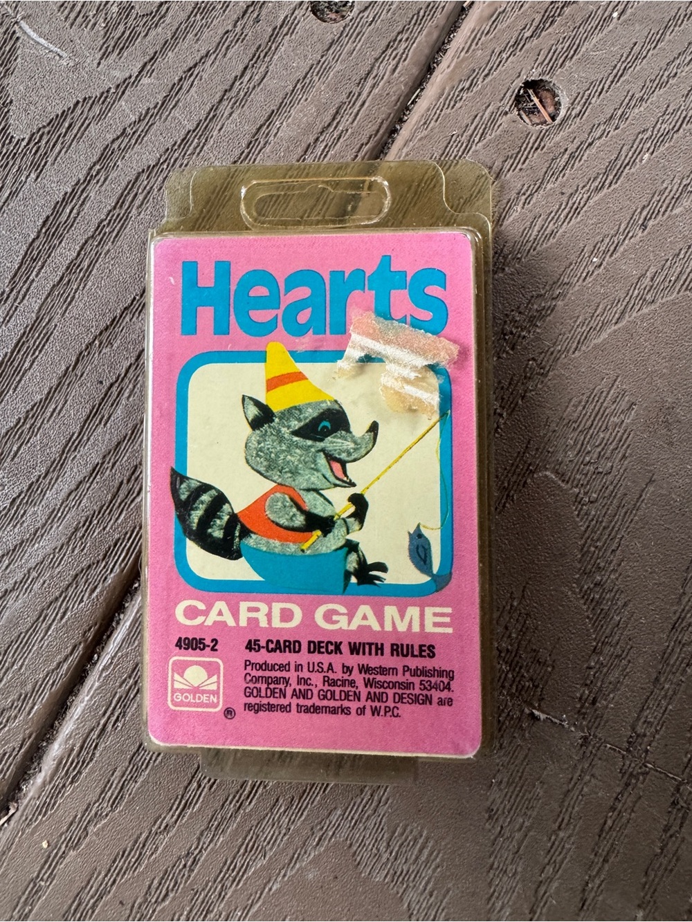 Vintage 'Hearts' card game by Whitman, Western Publishing Company